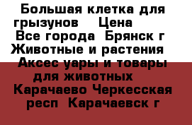 Большая клетка для грызунов  › Цена ­ 500 - Все города, Брянск г. Животные и растения » Аксесcуары и товары для животных   . Карачаево-Черкесская респ.,Карачаевск г.